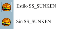 Modificador SS_SUNKEN