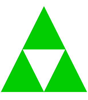 Figura 2 - Sierpinski n=1