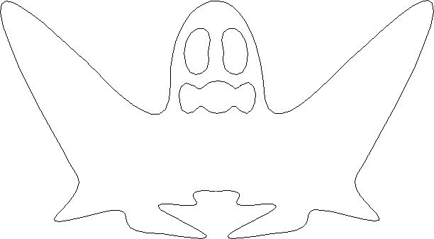Figura 23 - Fantasma (Bézier)