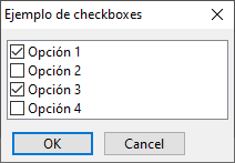 Ejemplo de checklist