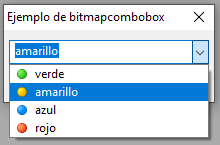 Ejemplo de bitmapcombobox